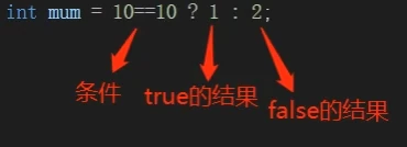 C# 三元运算符的语法示例